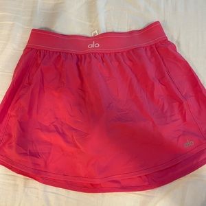 Pink alo skirt
